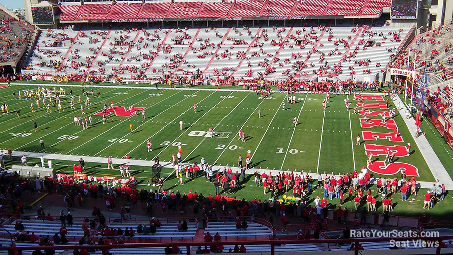 Nebraska Huskers Memorial Stadium Seating Chart