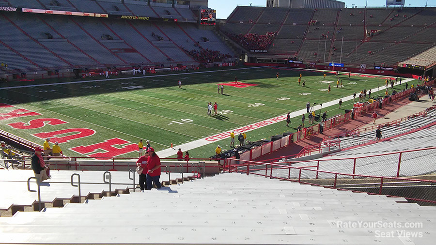 Memorial Stadium Nebraska Seating Map