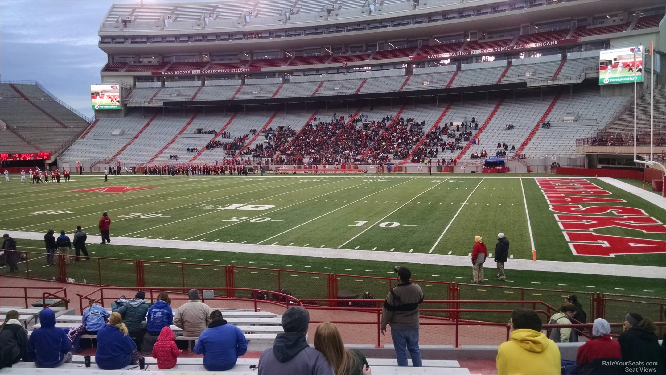 Memorial Stadium (Nebraska) Section 22 - RateYourSeats.com