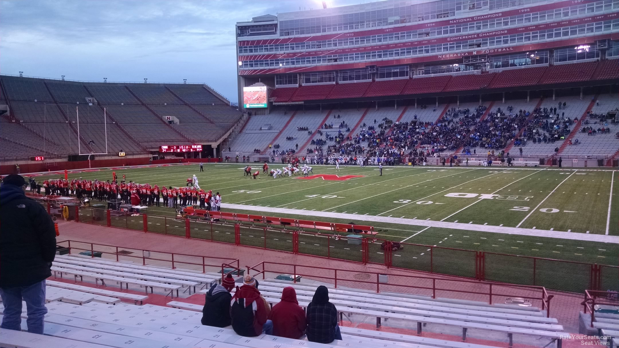 Memorial Stadium Lincoln Seating Chart With Rows