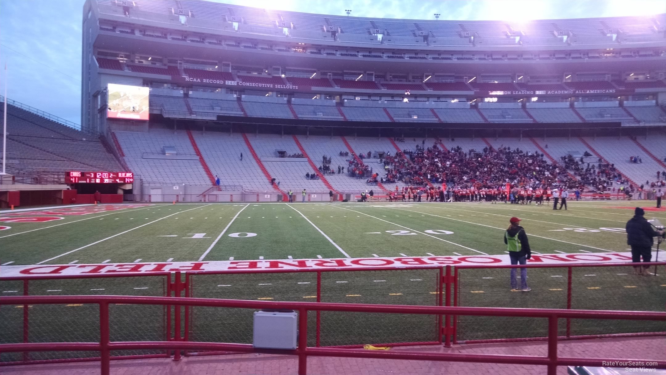 Memorial Stadium (Nebraska) Section 30 - RateYourSeats.com