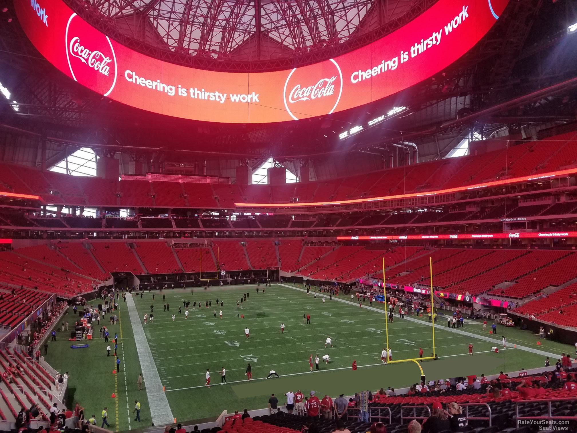 Section 103 At Mercedes Benz Stadium Atlanta Falcons Rateyourseats Com