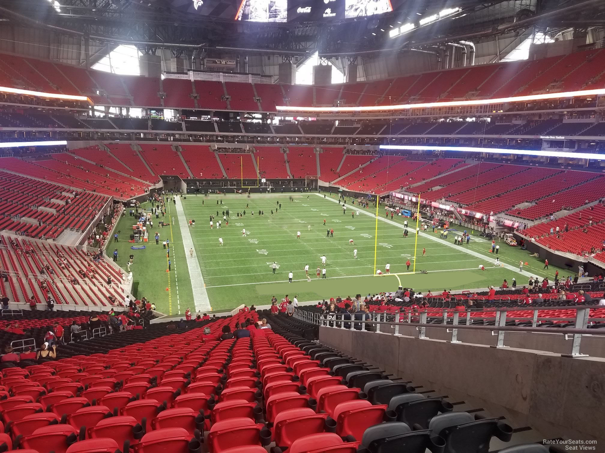 Mercedes Benz Stadium Atlanta Seating Views Elcho Table