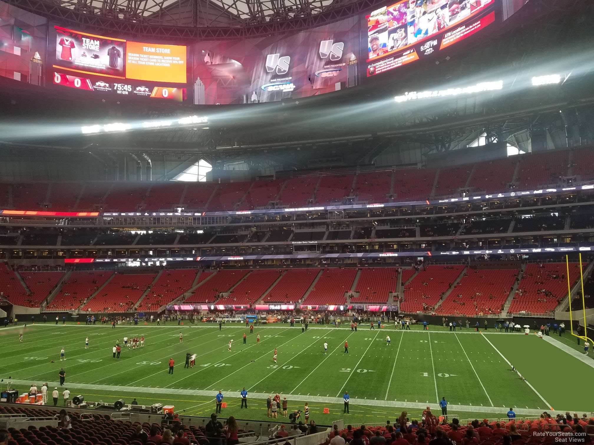 Mercedes-Benz Stadium Section 107 Team Store