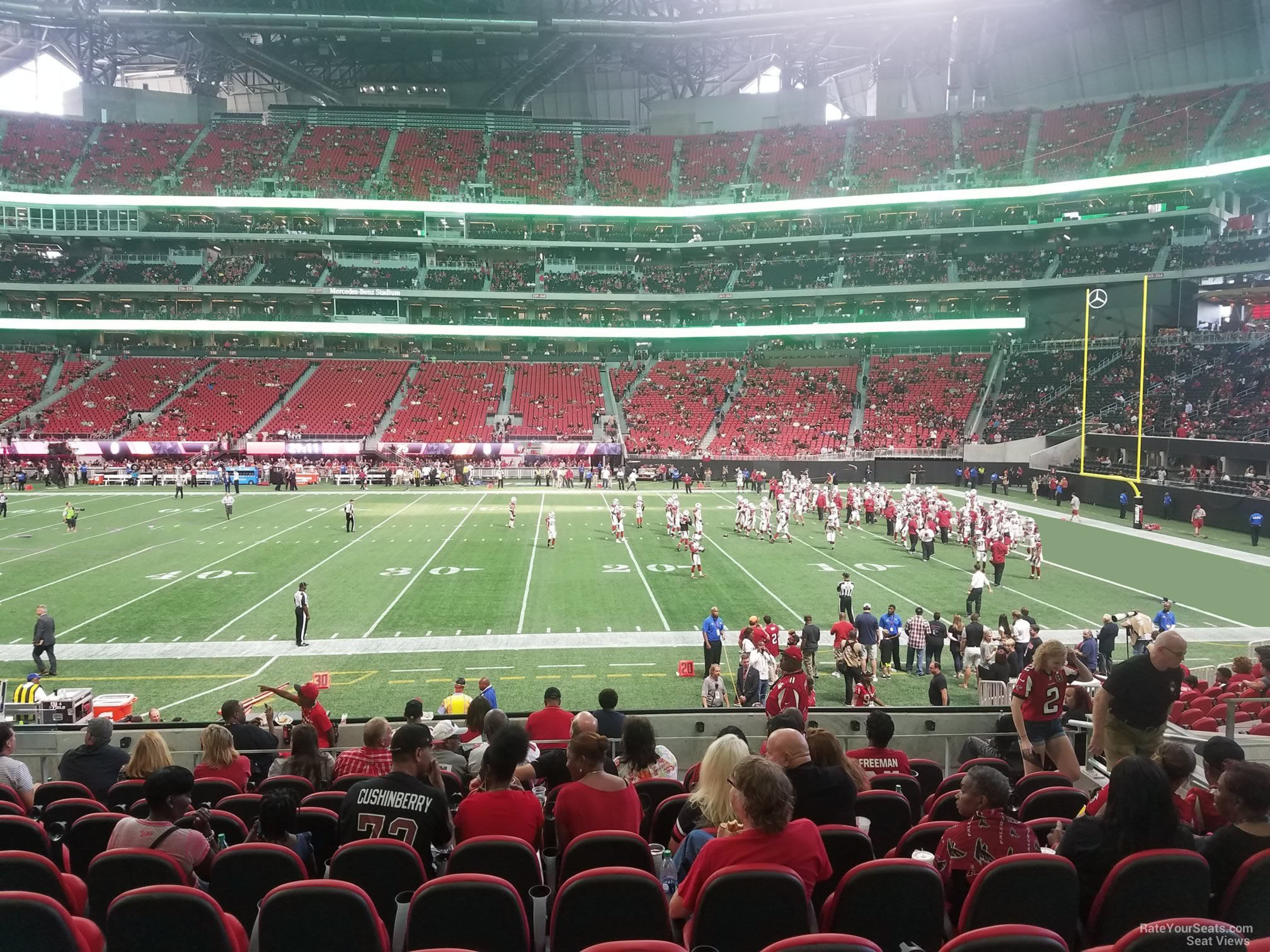 Club 108 at Mercedes-Benz Stadium - RateYourSeats.com