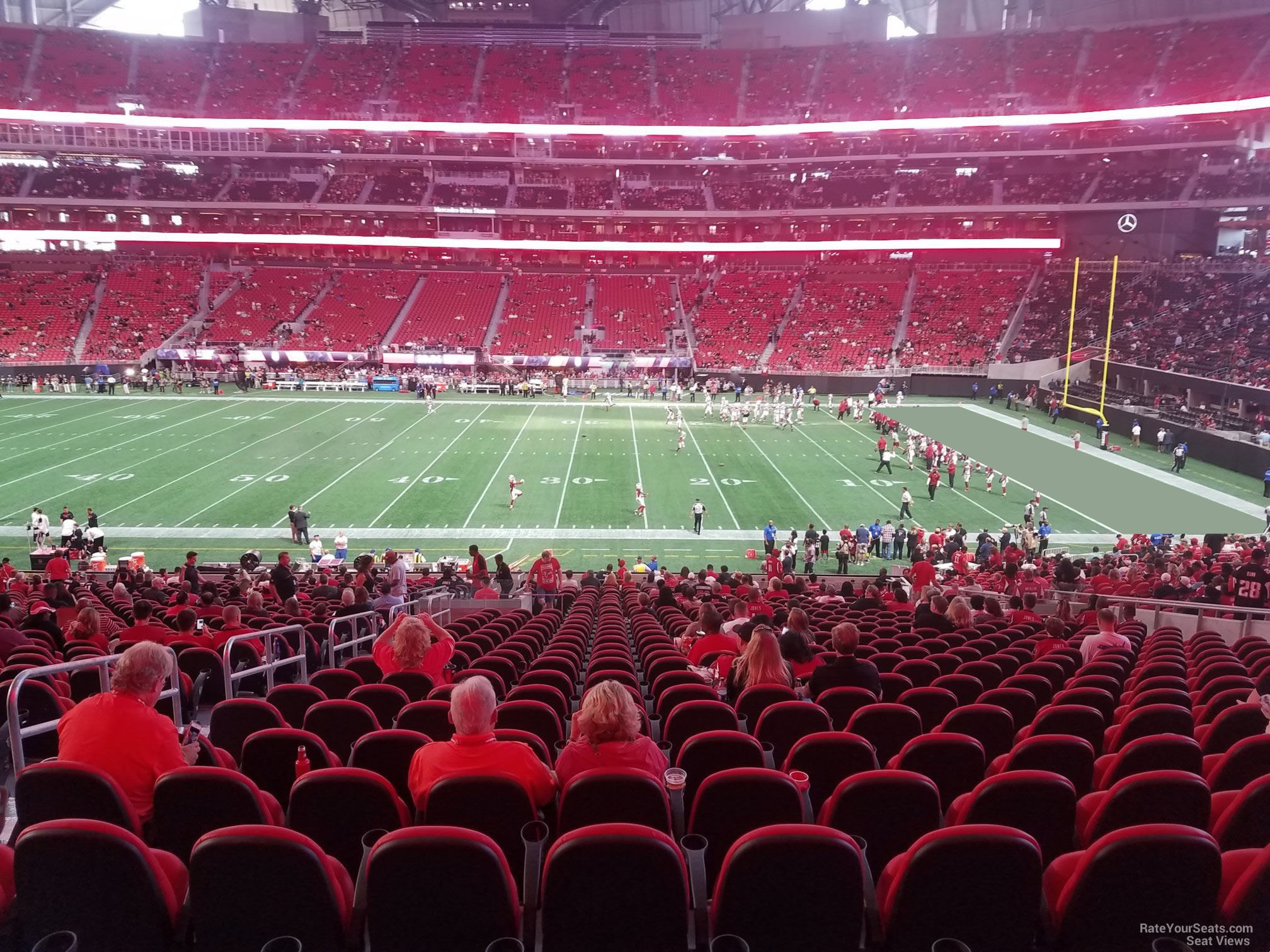 Club 108 at Mercedes-Benz Stadium - RateYourSeats.com