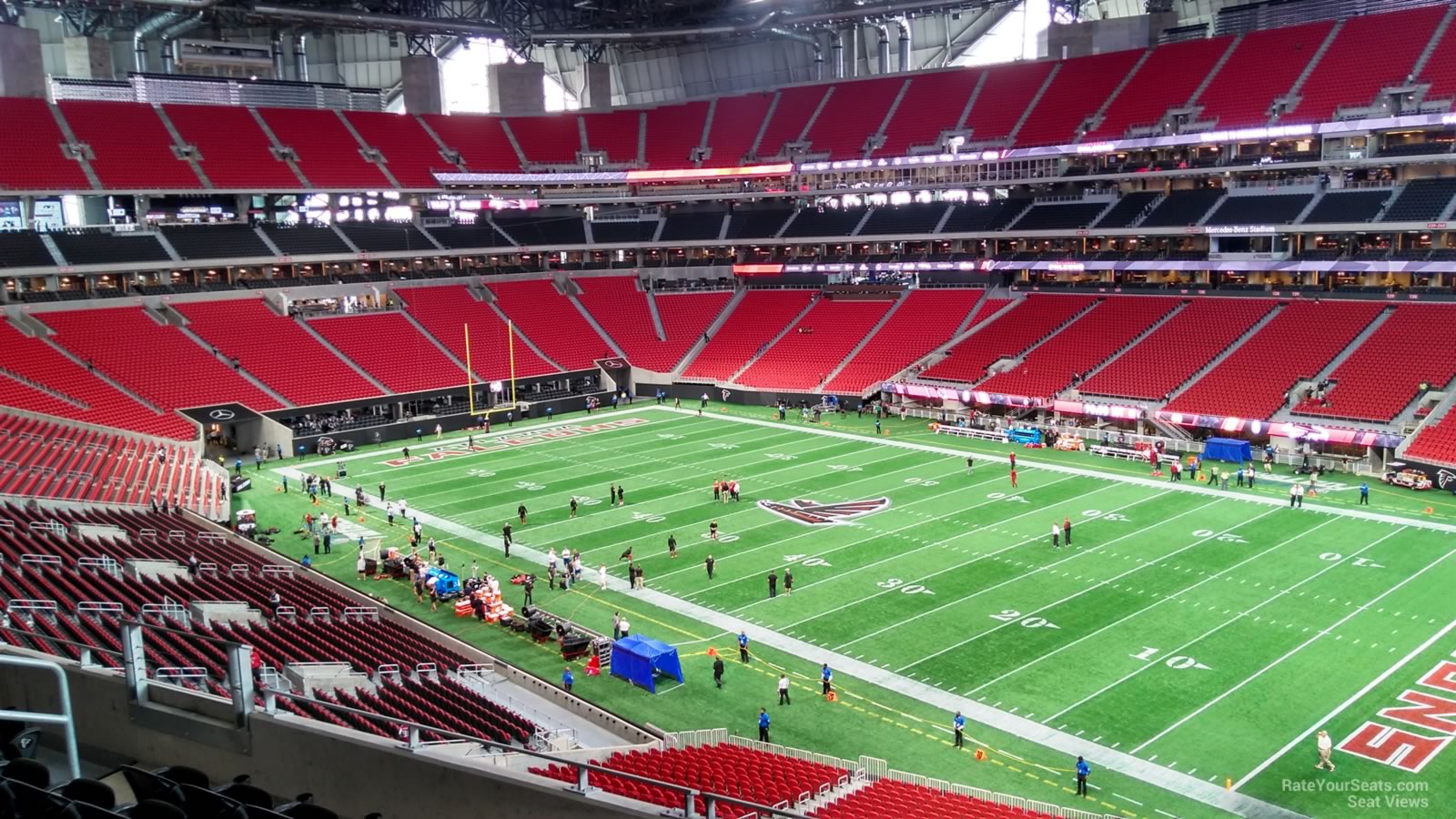 Mercedes-Benz Stadium Section 205 - Atlanta Falcons - RateYourSeats.com