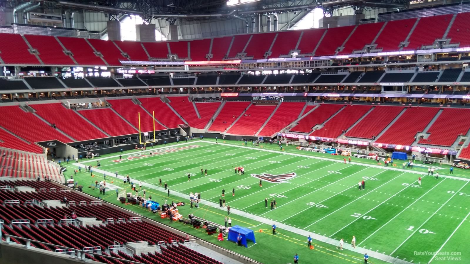 Mercedes-Benz Stadium Section 206 - Atlanta Falcons - RateYourSeats.com