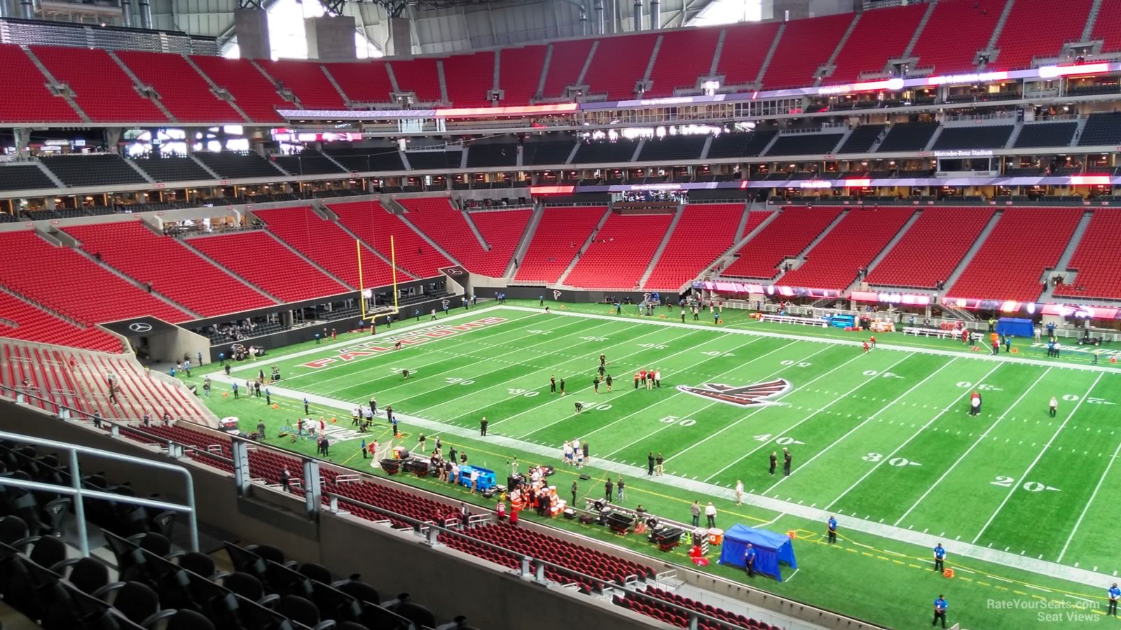 Mercedes-Benz Stadium Section 207 - Atlanta Falcons - RateYourSeats.com