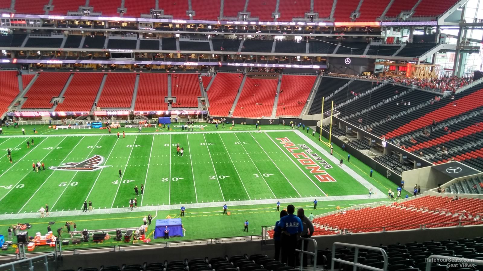 Mercedes-Benz Stadium Section 209 - Atlanta Falcons - RateYourSeats.com