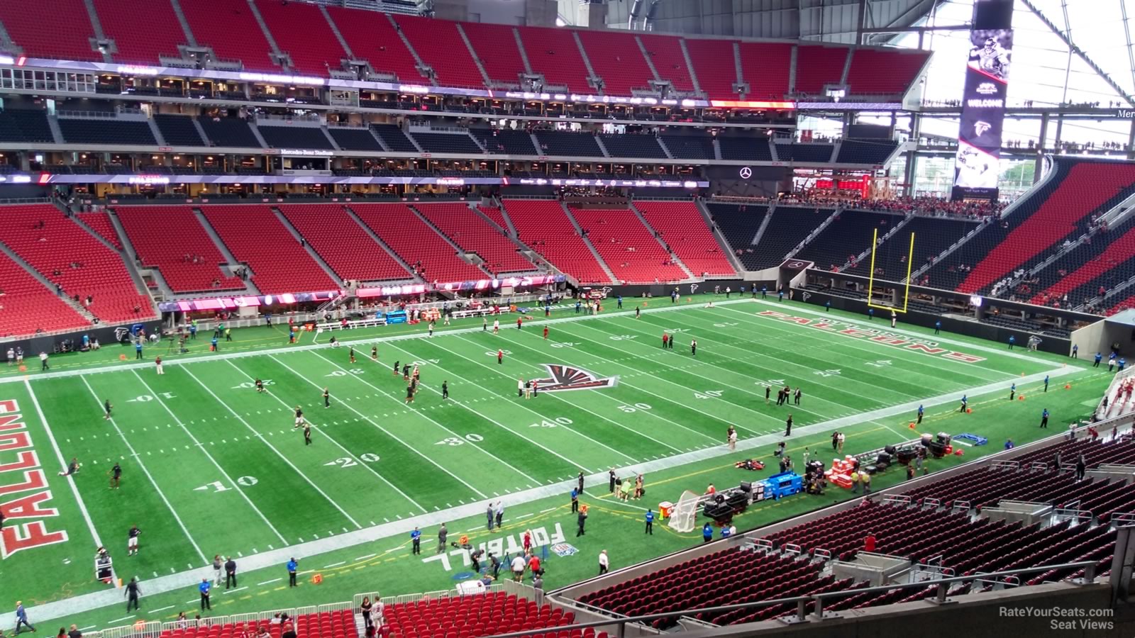 Mercedes-Benz Stadium Section 216 - Atlanta Falcons - RateYourSeats.com