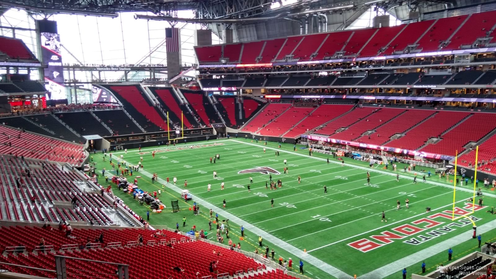 Mercedes-Benz Stadium Section 229 - Atlanta Falcons - RateYourSeats.com