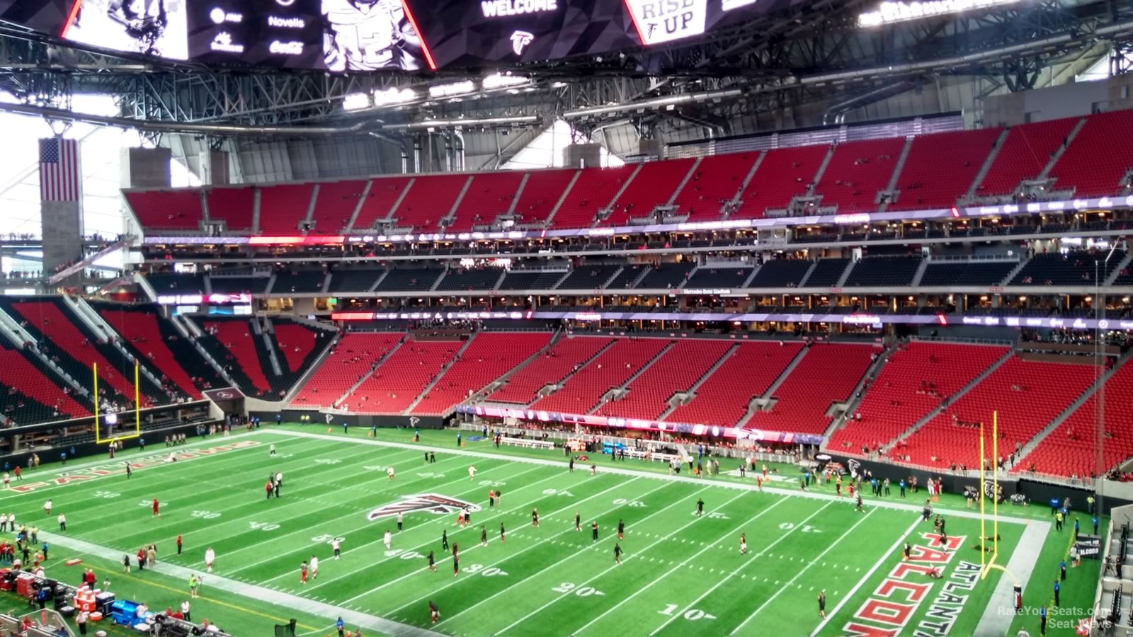 Mercedes-Benz Stadium Section 231 - Atlanta Falcons - RateYourSeats.com