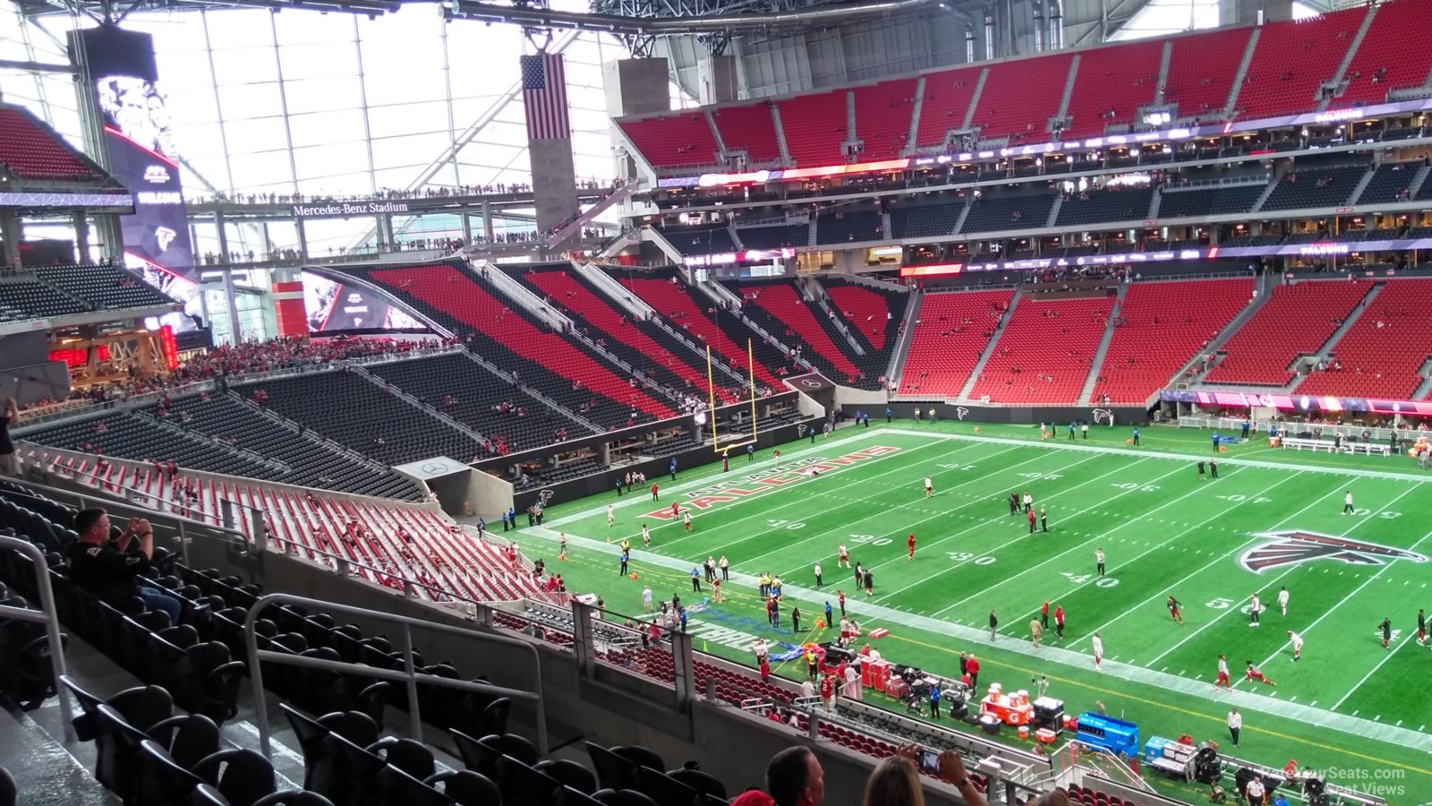 Mercedes-Benz Stadium Section 234 - Atlanta Falcons - RateYourSeats.com