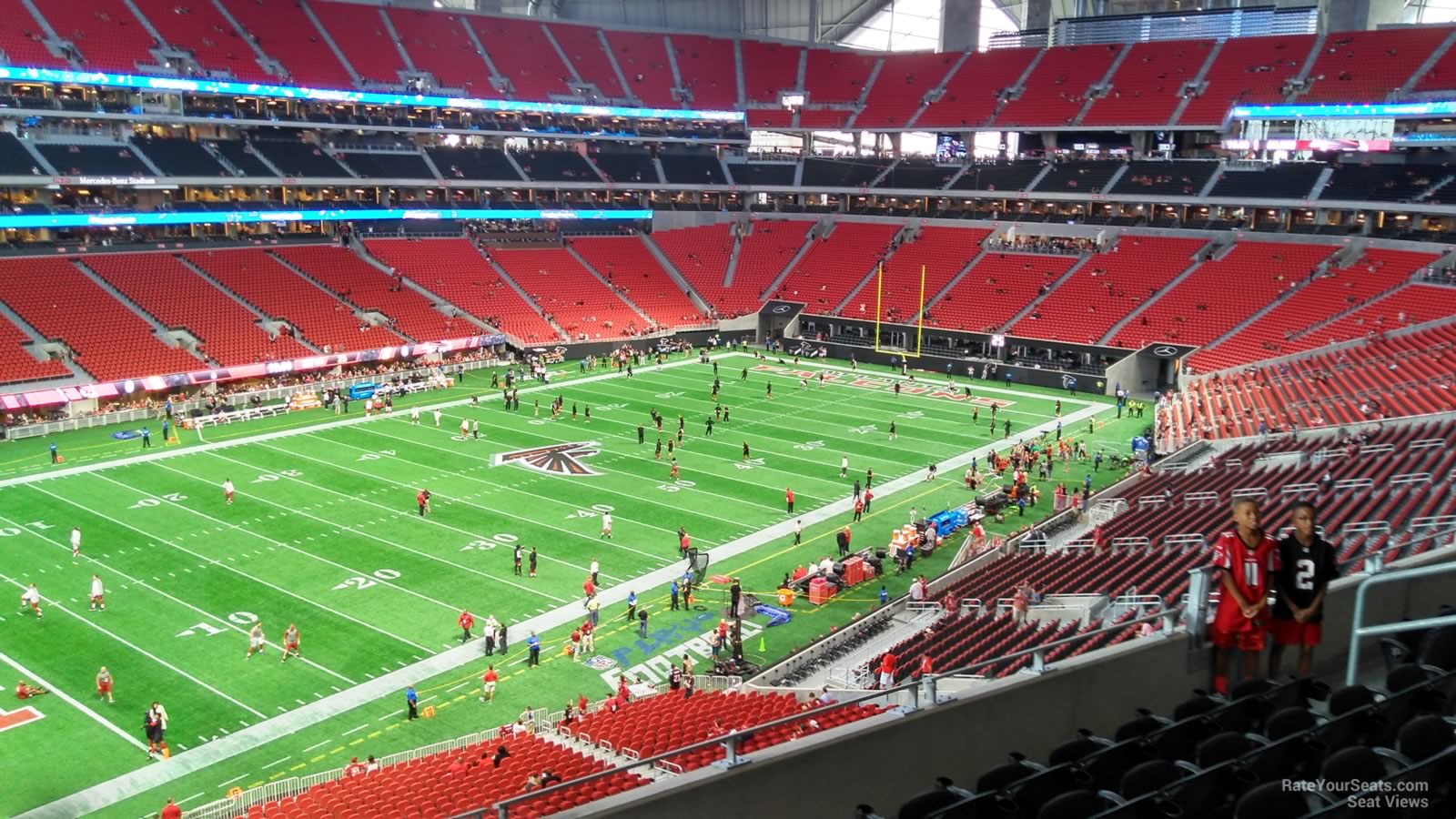 Mercedes-Benz Stadium Section 243 - Atlanta Falcons - RateYourSeats.com