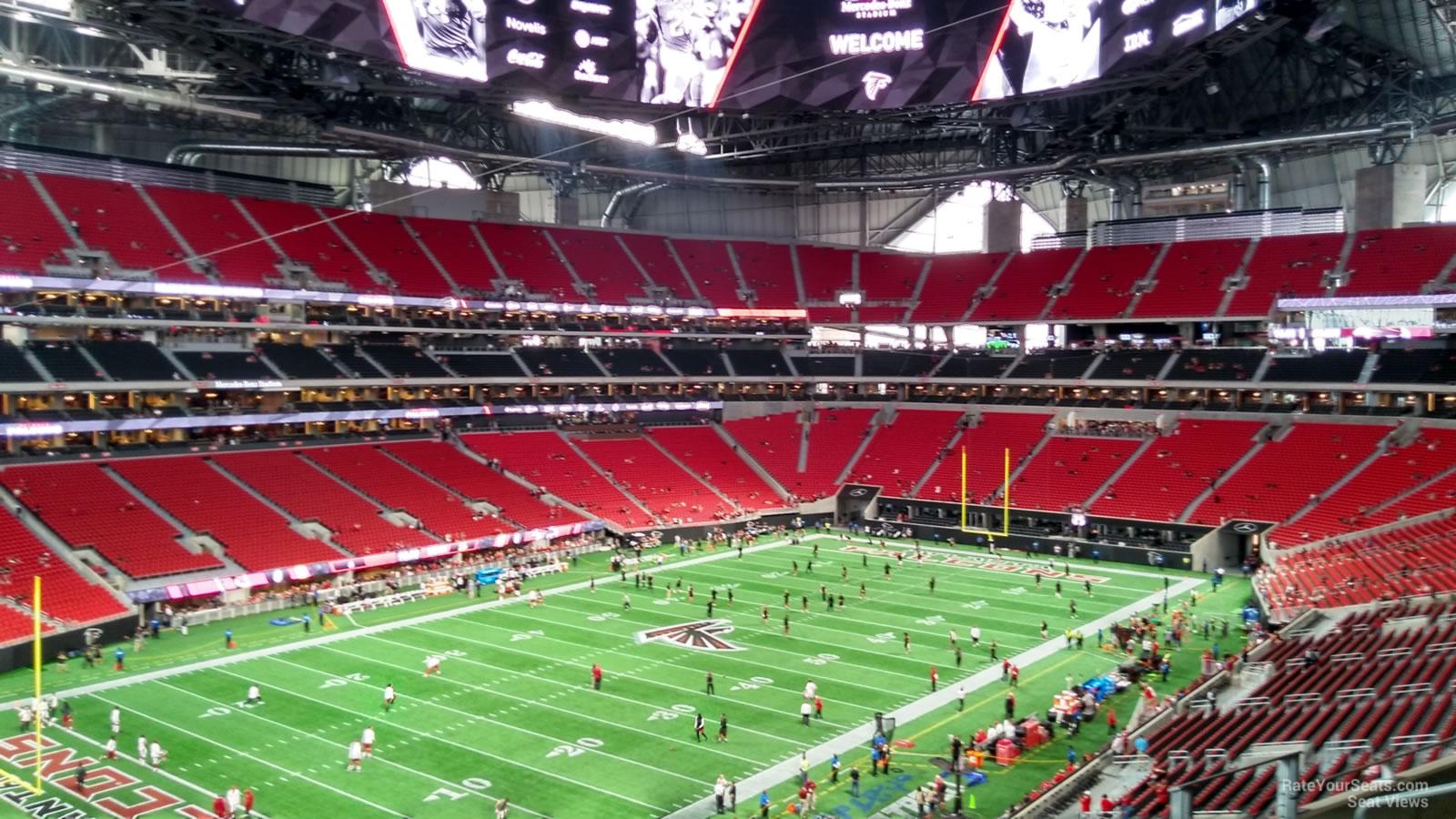 Mercedes-Benz Stadium Section 244 - Atlanta Falcons - RateYourSeats.com