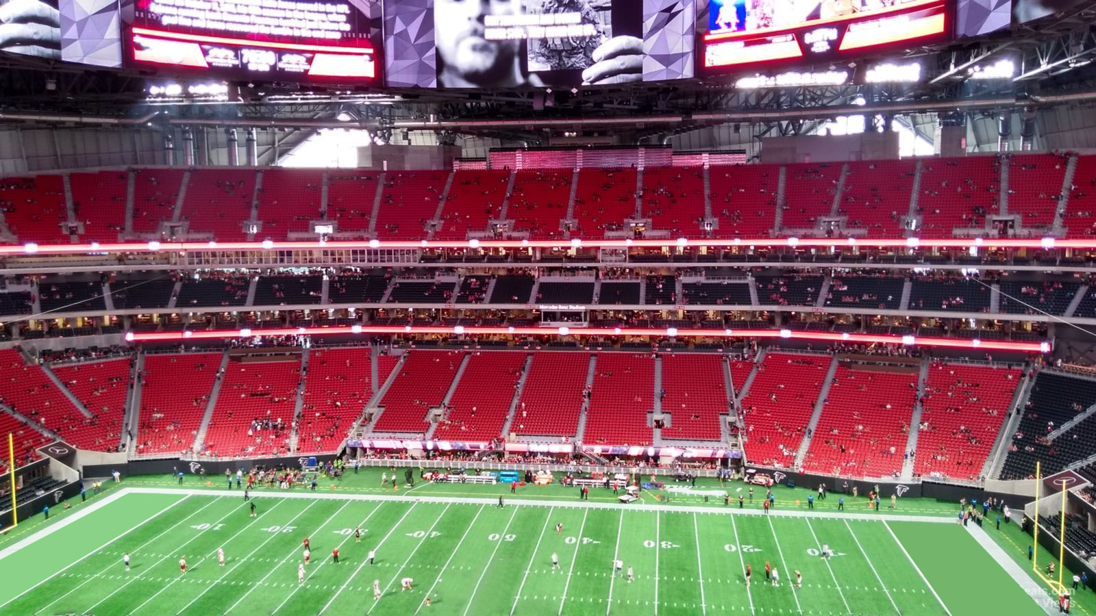 Section 310 At Mercedes Benz Stadium Atlanta Falcons Rateyourseats Com