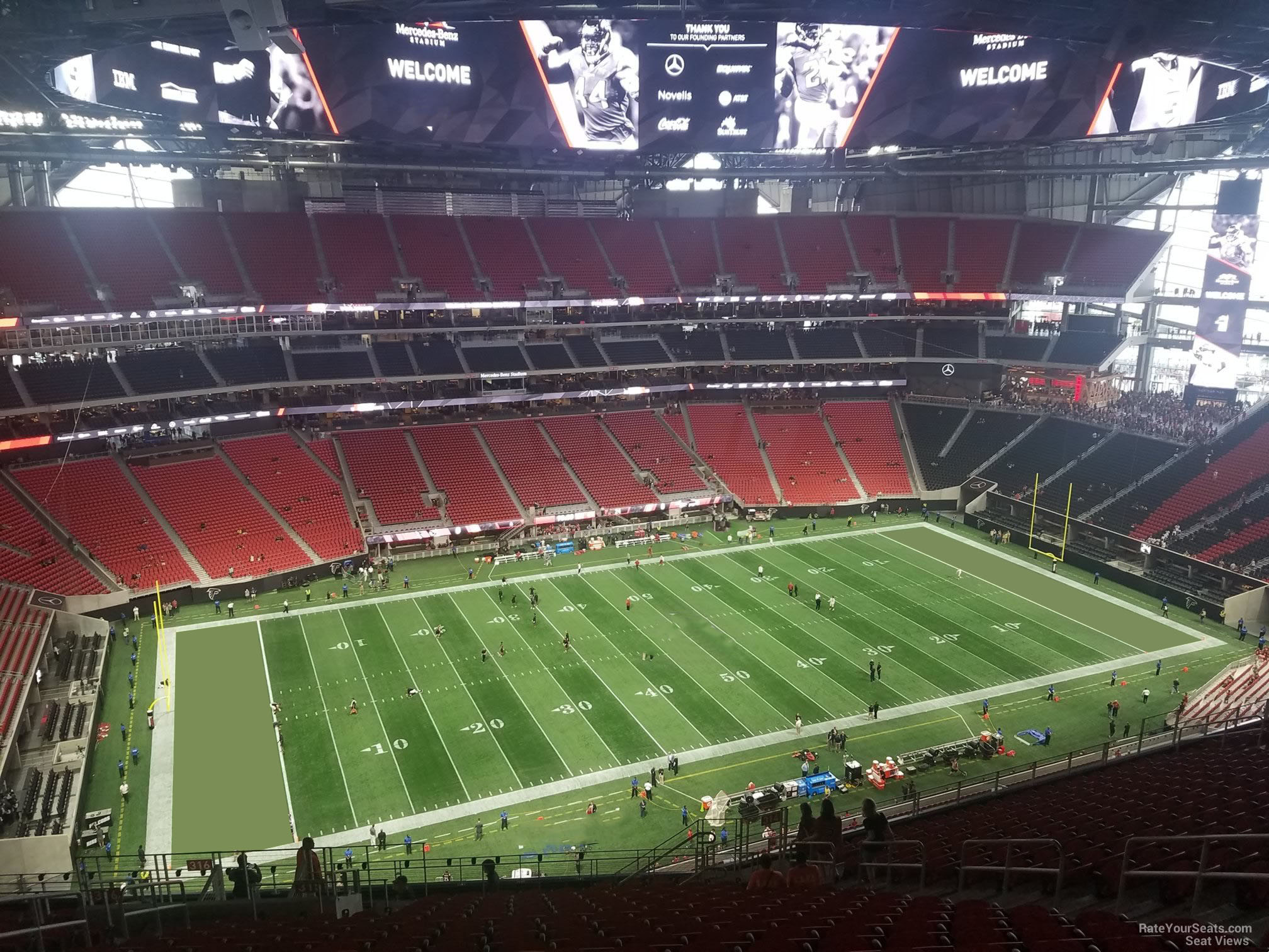 Buy Falcons PSLs in section 315, row 7, seats 7-10