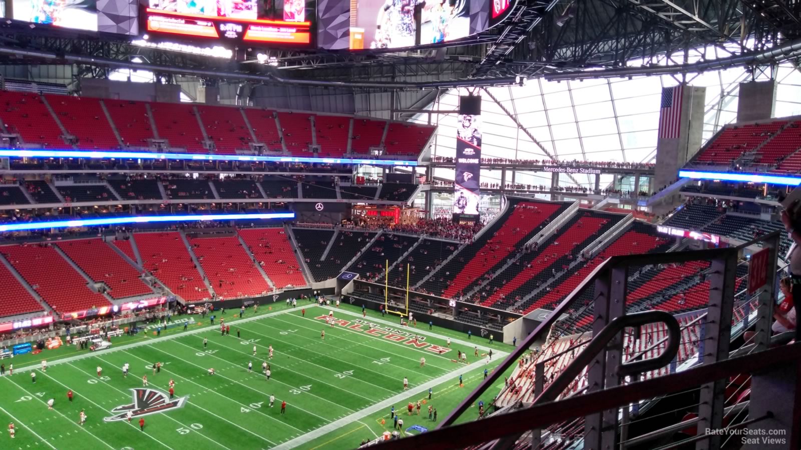 Mercedes-Benz Stadium Section 315 - Atlanta Falcons - RateYourSeats.com