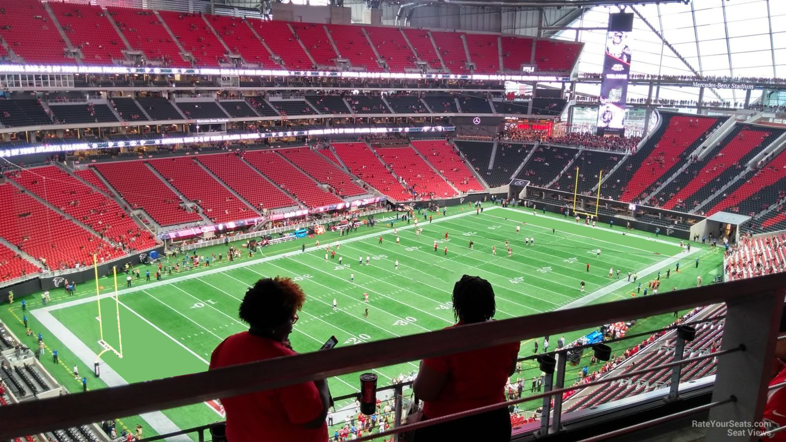 Section 318 At Mercedes Benz Stadium Atlanta Falcons Rateyourseats Com