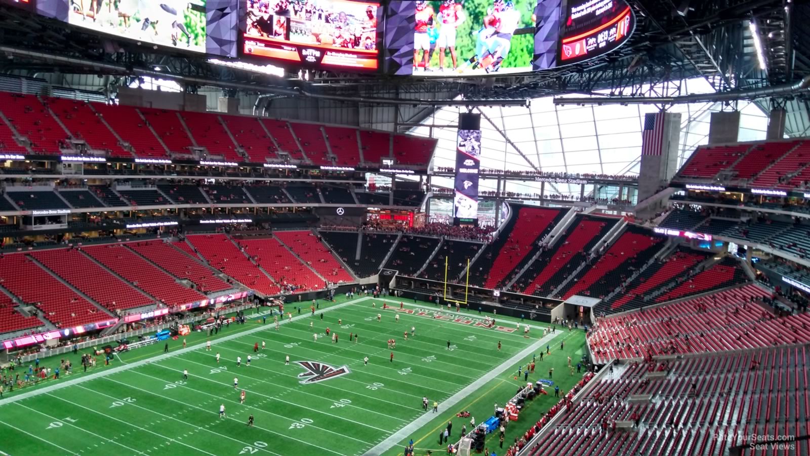 Mercedes-Benz Stadium Section 319 - Atlanta Falcons - RateYourSeats.com