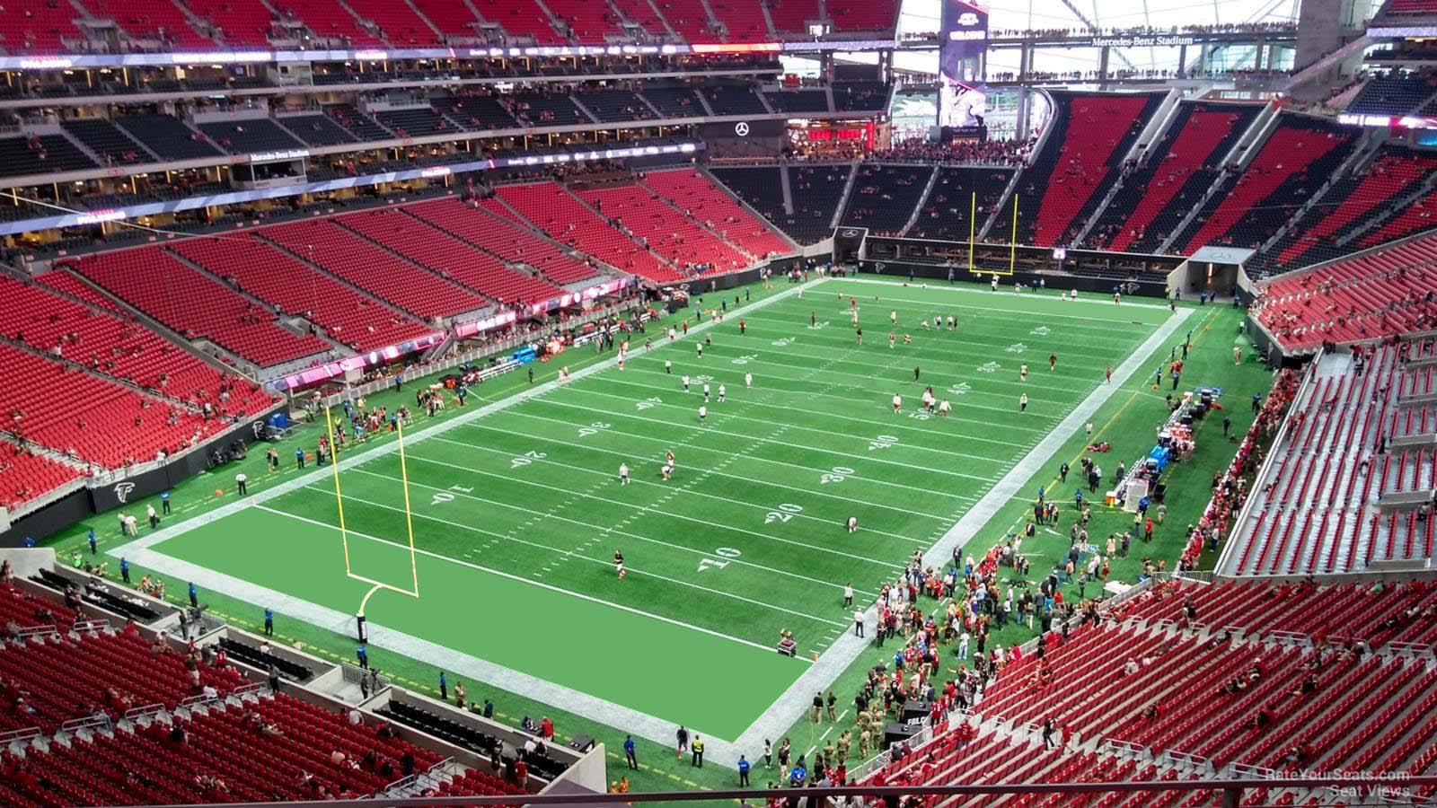 Section 321 at Mercedes-Benz Stadium - RateYourSeats.com