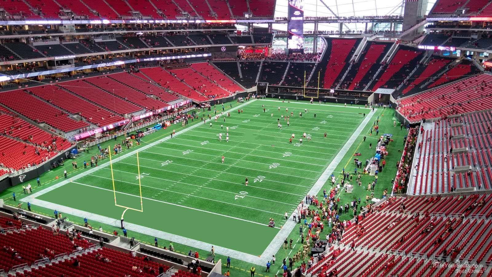 Section 322 at Mercedes-Benz Stadium - RateYourSeats.com