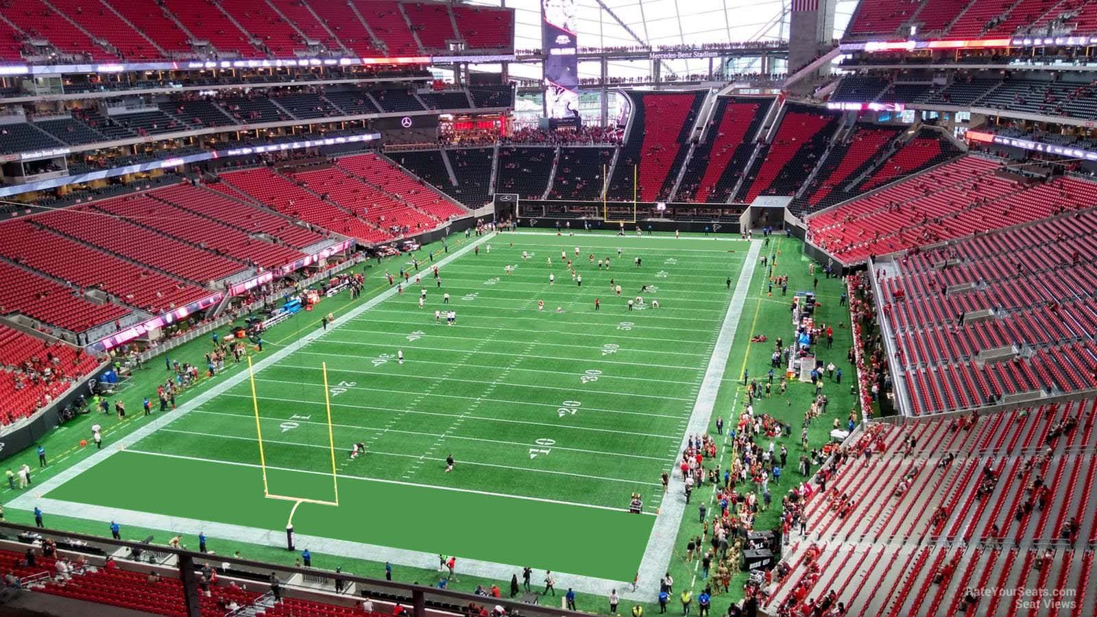 Section 323 at Mercedes-Benz Stadium - RateYourSeats.com