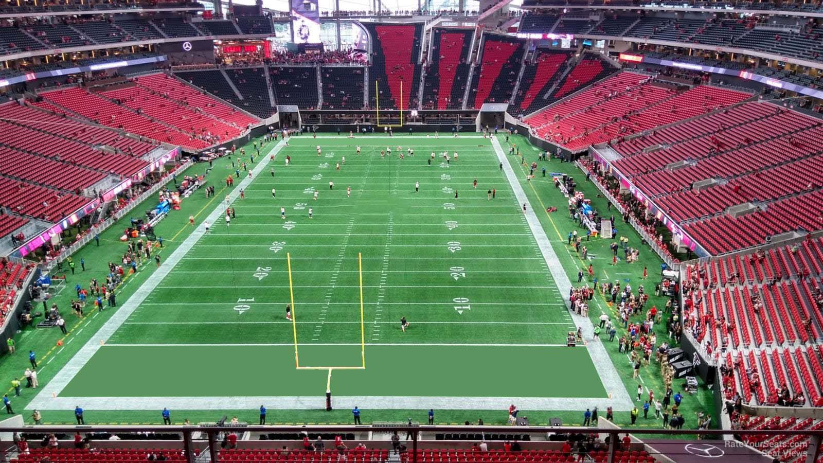 Section 325 at Mercedes-Benz Stadium - RateYourSeats.com