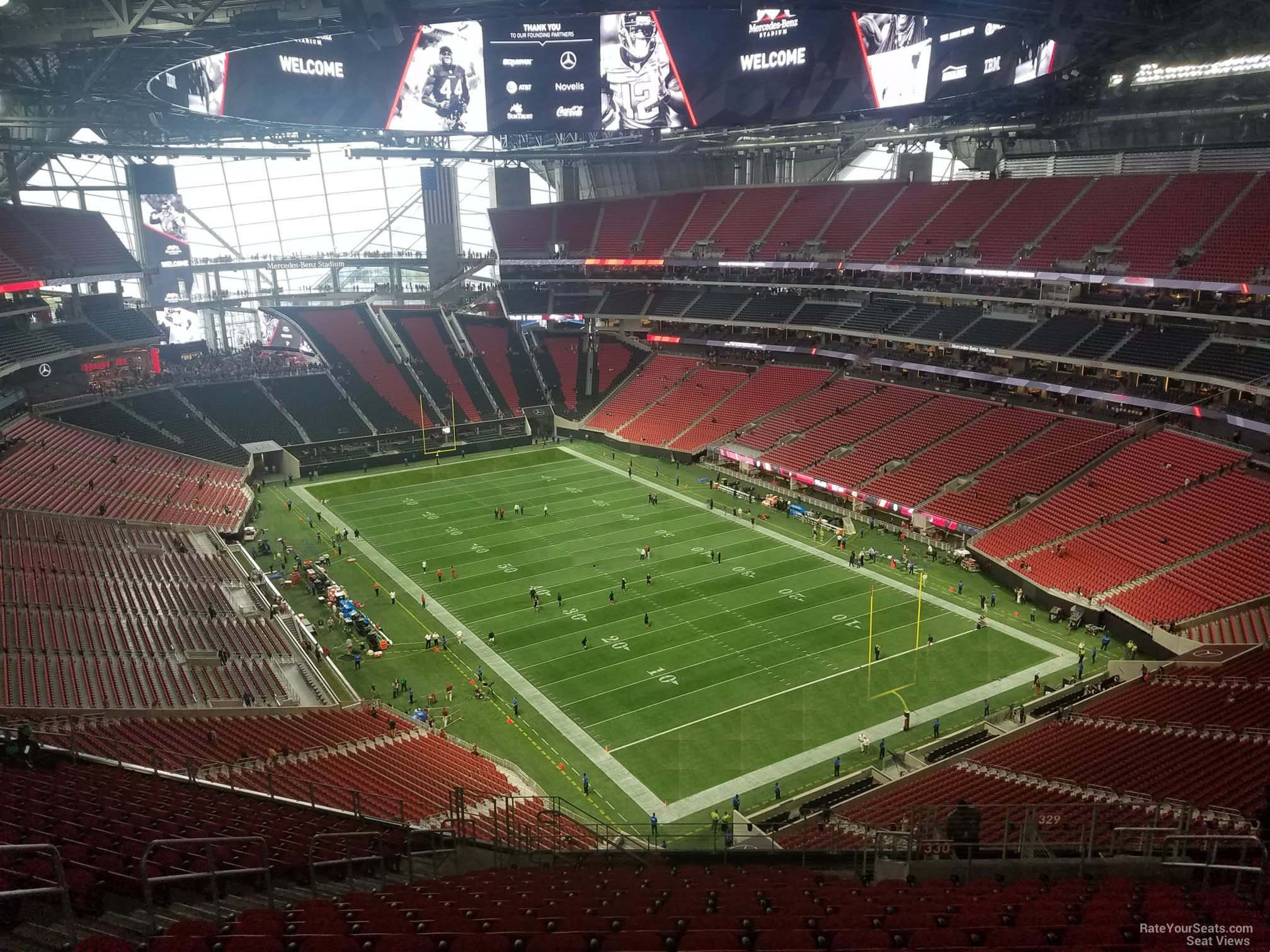 Section 330 at Mercedes-Benz Stadium - RateYourSeats.com