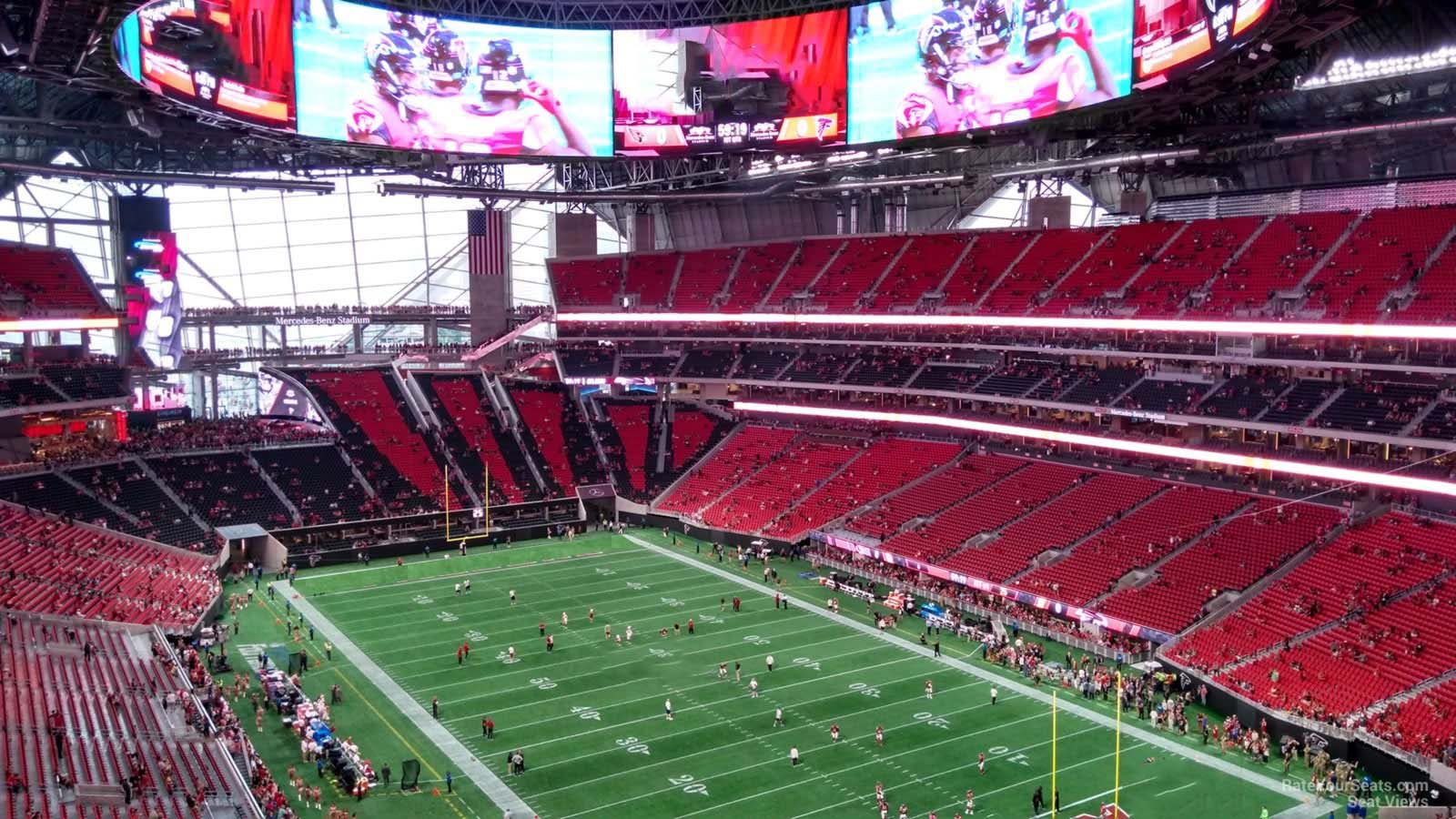 Section 330 at Mercedes-Benz Stadium - RateYourSeats.com