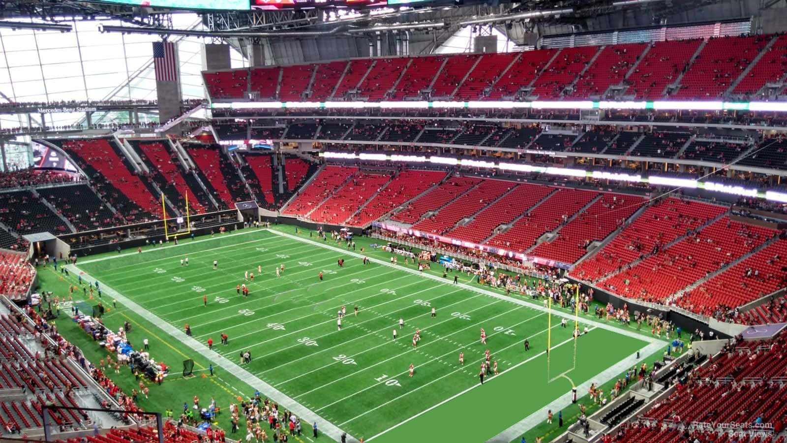 Section 331 at Mercedes-Benz Stadium - RateYourSeats.com