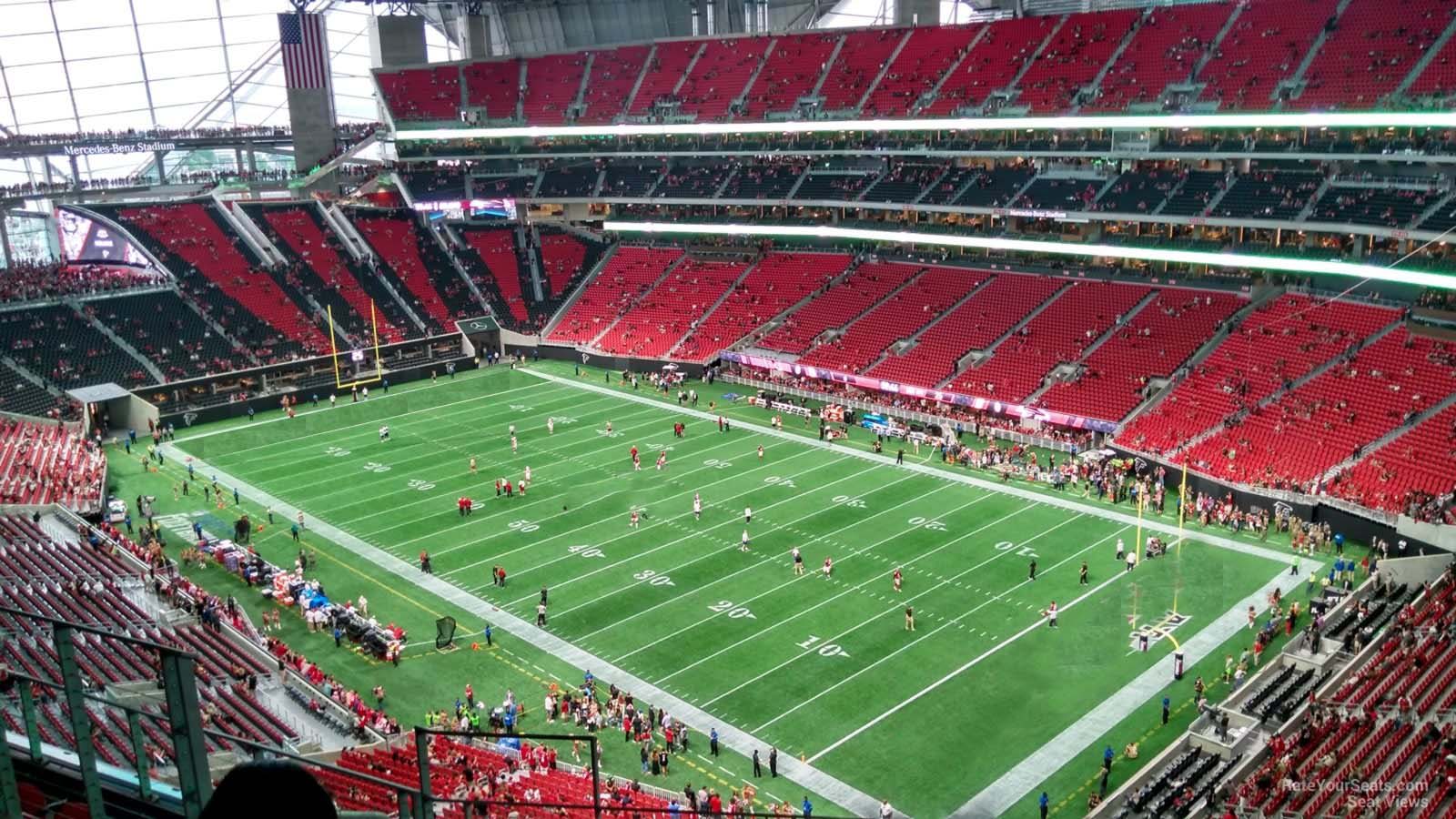 Section 332 at Mercedes-Benz Stadium - RateYourSeats.com