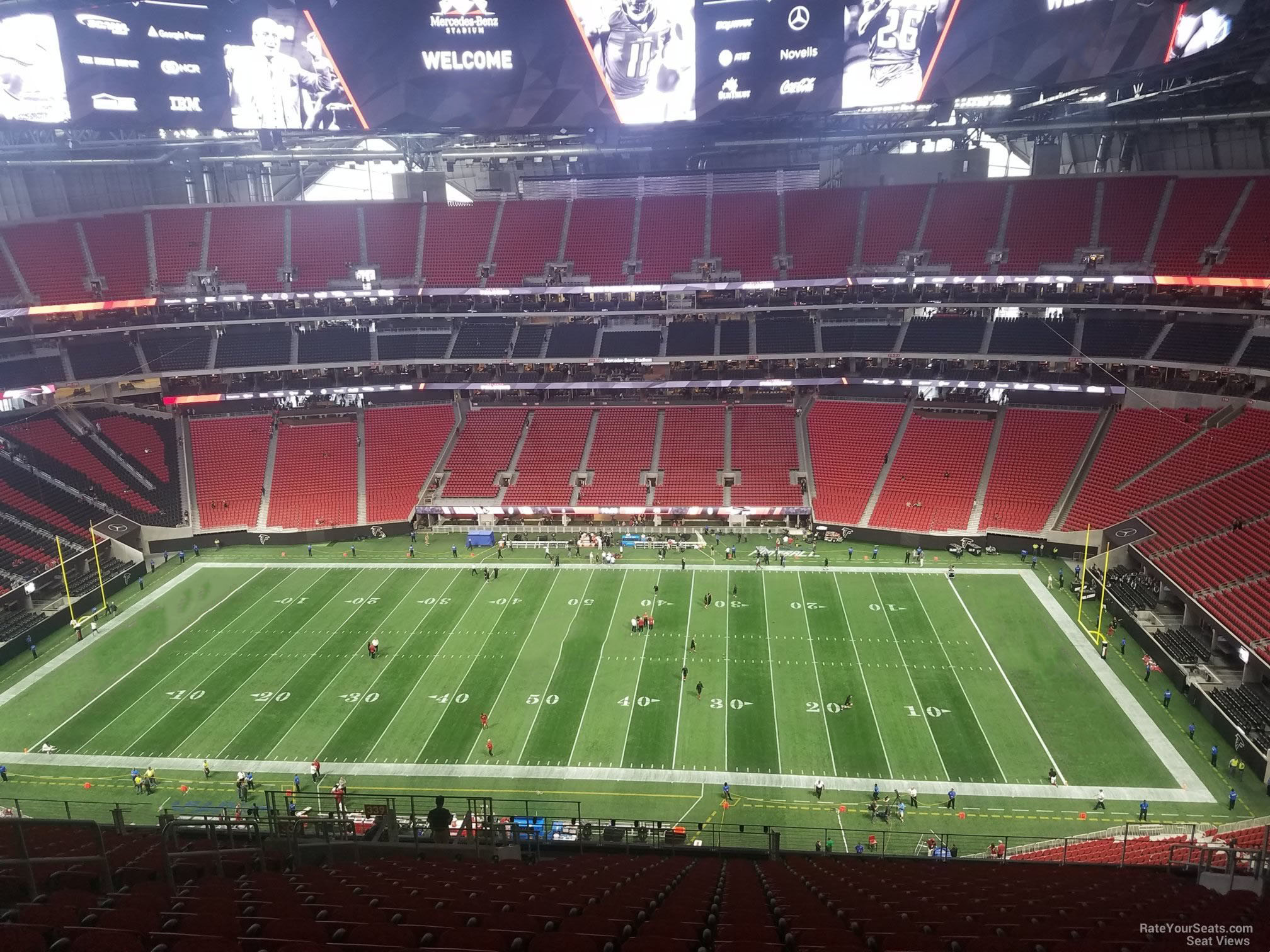 Section 338 At Mercedes Benz Stadium Atlanta Falcons Rateyourseats Com