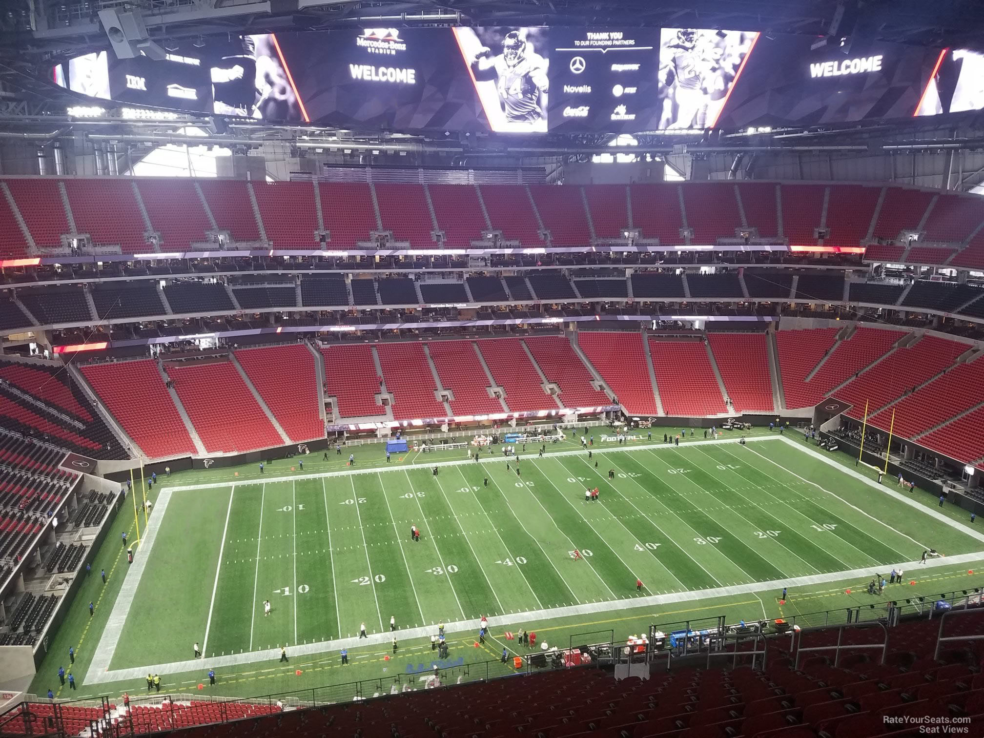 Section 342 at Mercedes-Benz Stadium - RateYourSeats.com