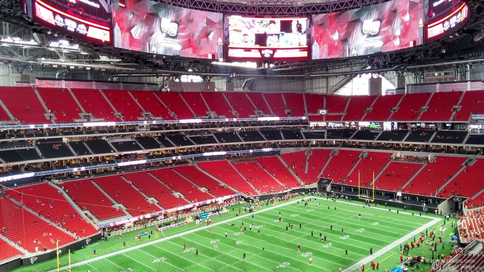 Mercedes-Benz Stadium Section 346 - Atlanta Falcons - RateYourSeats.com