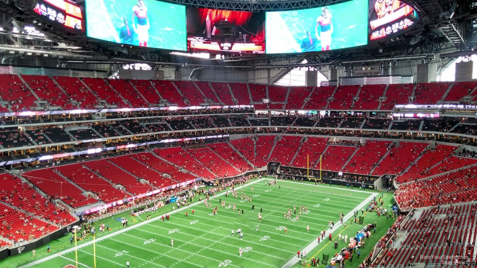 Section 203 at Mercedes-Benz Stadium 