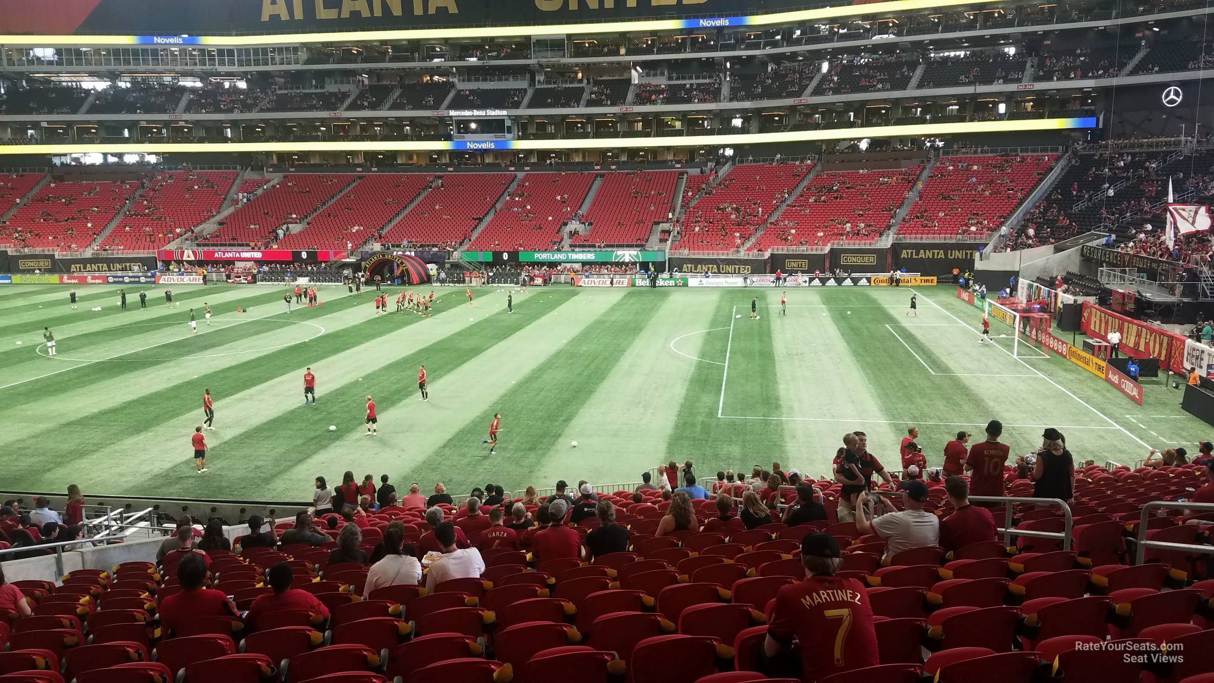 Mercedes-Benz Stadium Section 107 Team Store