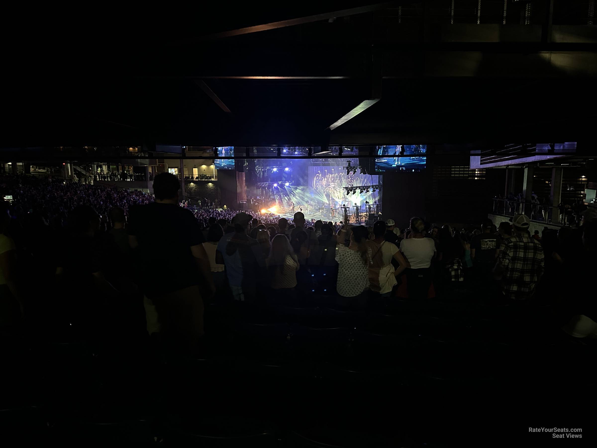 section 303, row qq seat view  - merriweather post pavilion