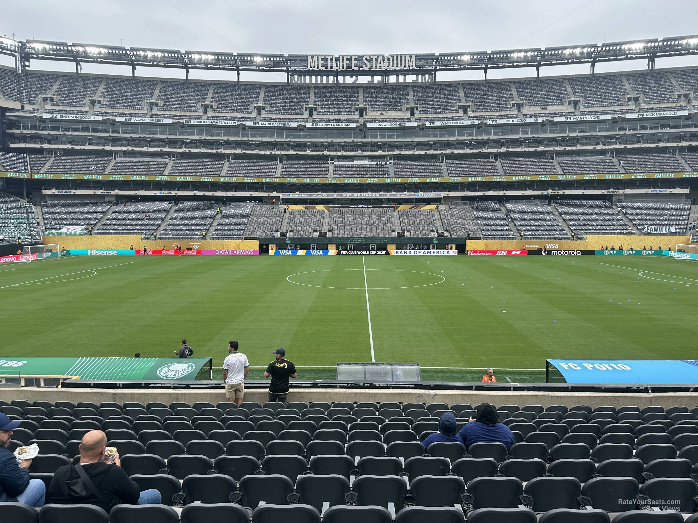 section 139, row 20 seat view for soccer - metlife stadium
