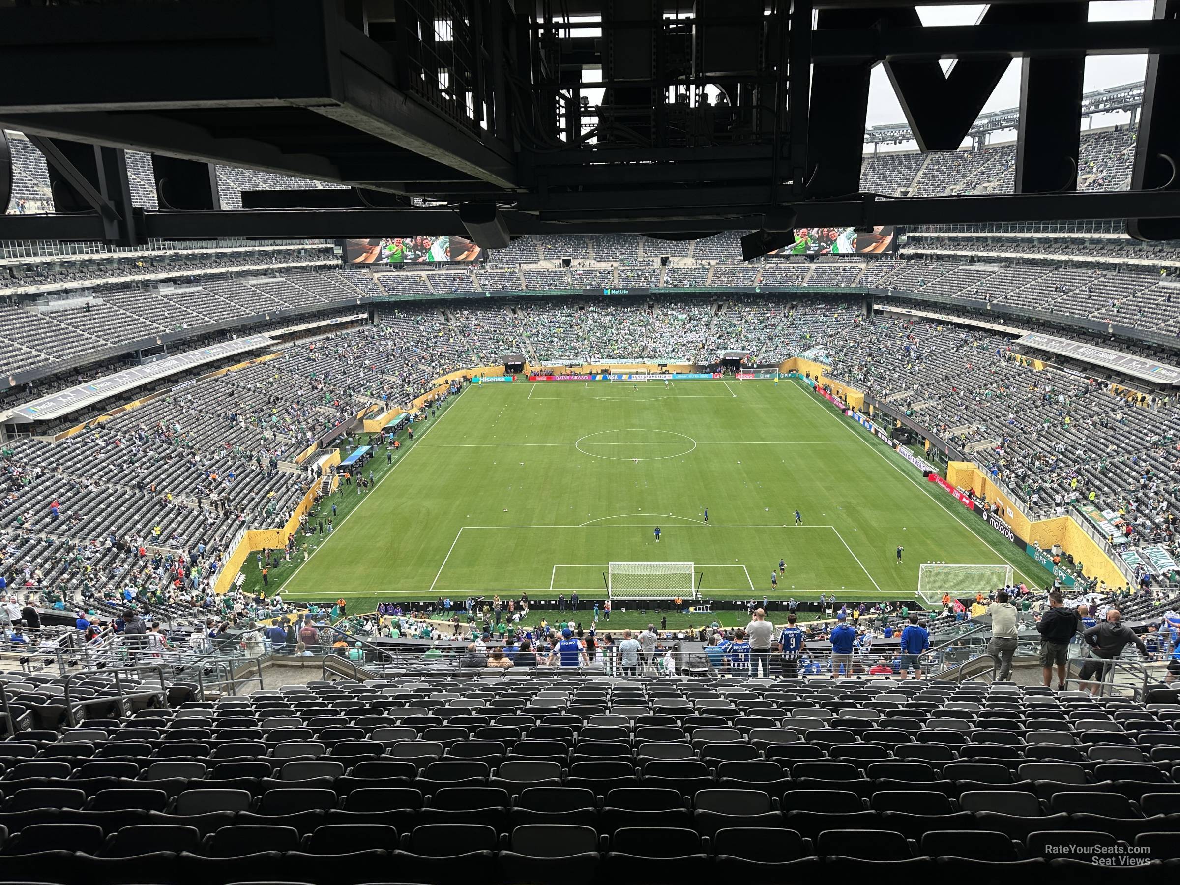 section 226, row 18 seat view for soccer - metlife stadium