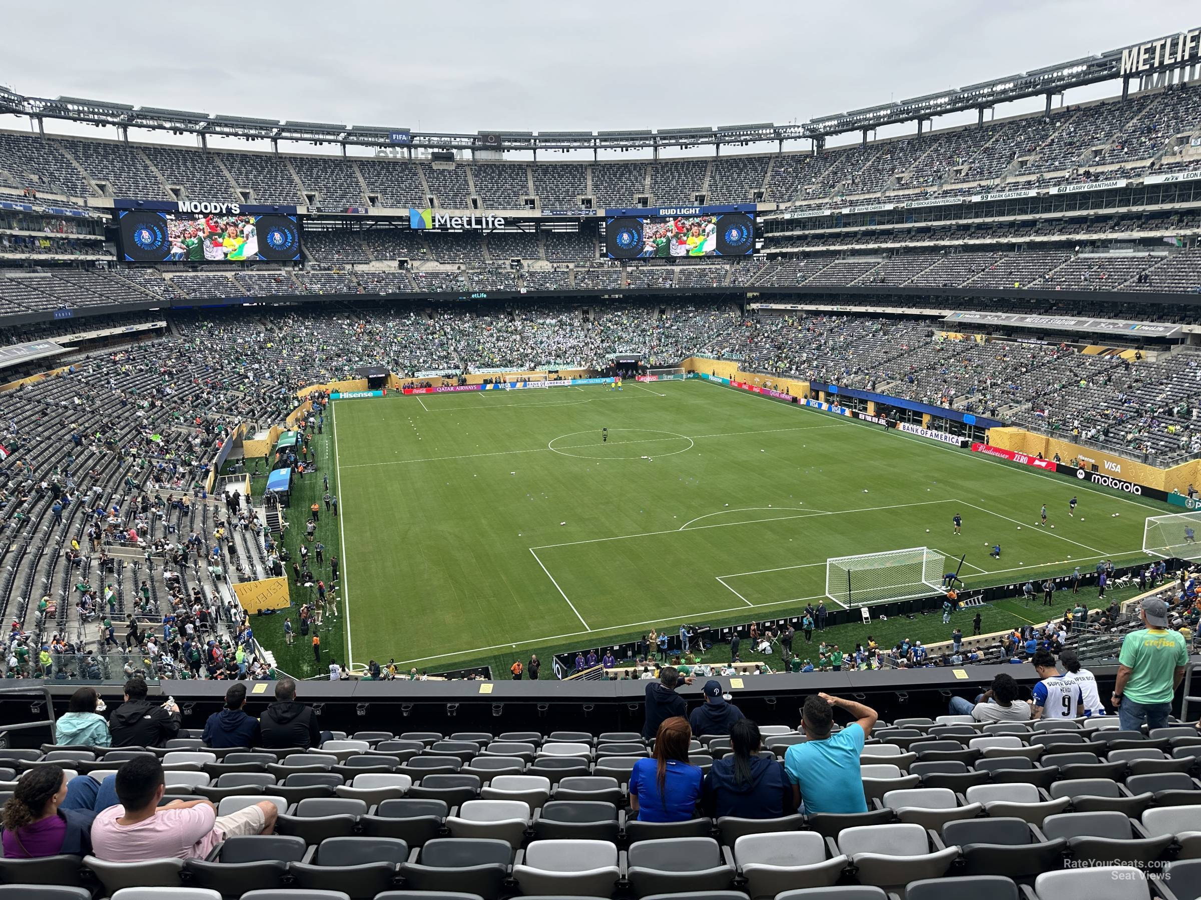 section 229, row 11 seat view  for soccer - metlife stadium