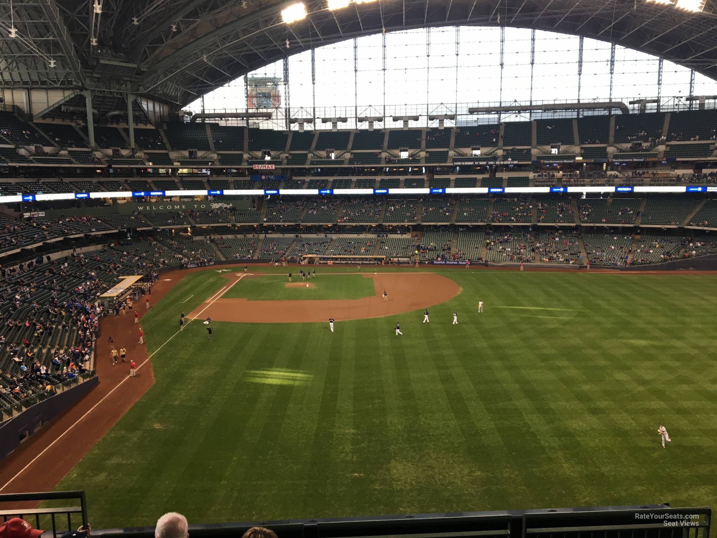 section 302, row 5 seat view  - american family field