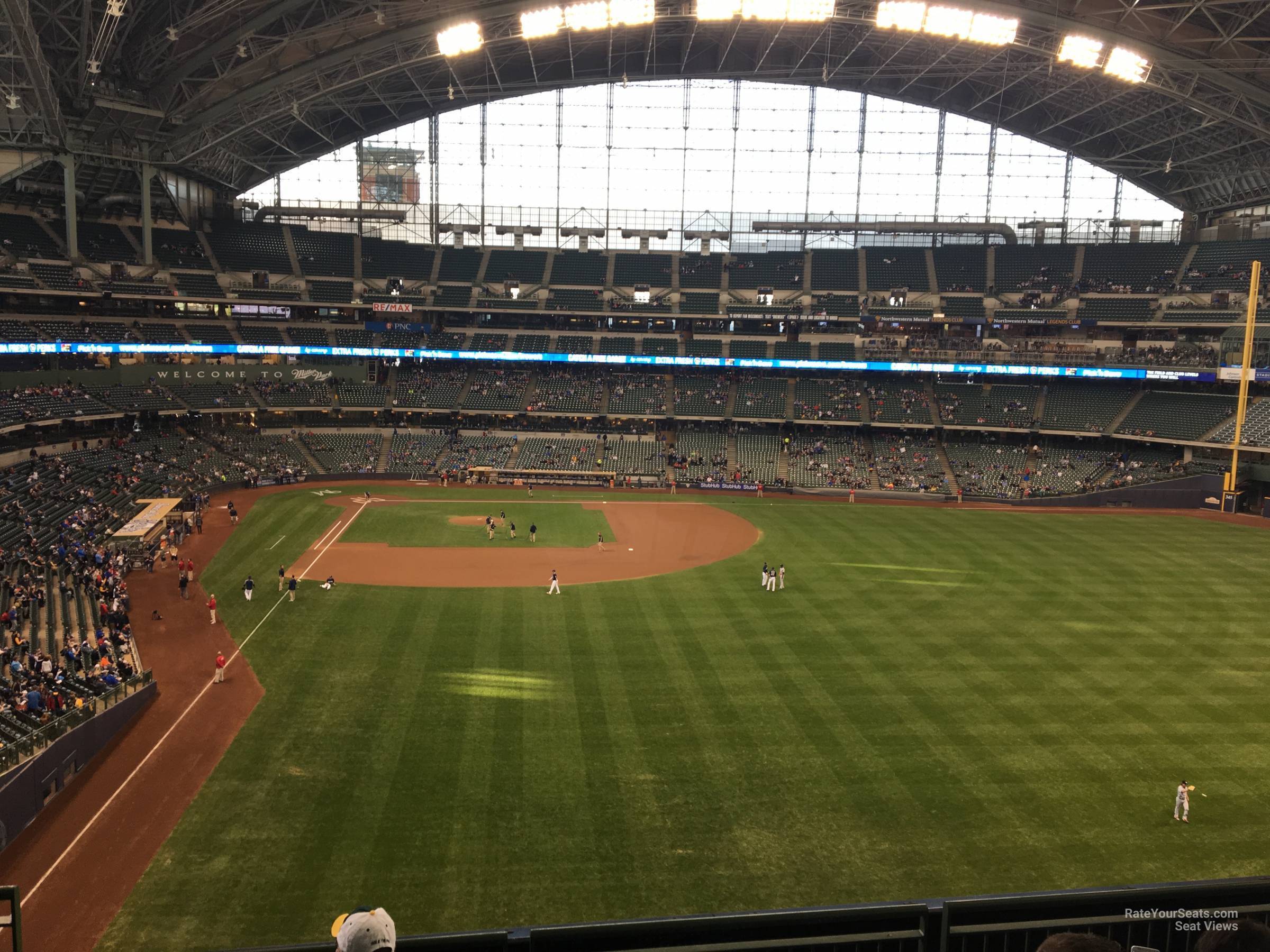 section 303, row 5 seat view  - american family field