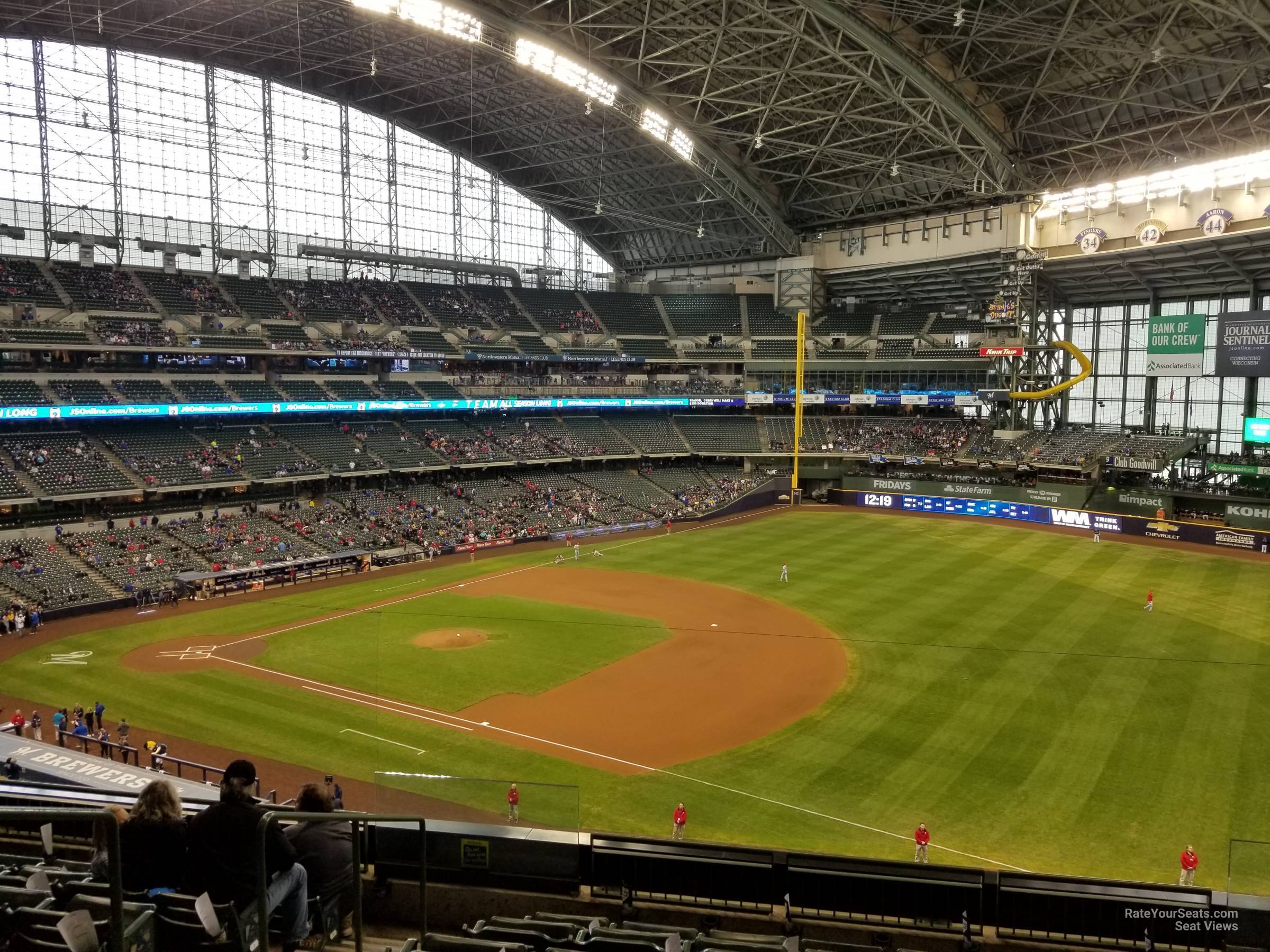 Miller Park Section 314 - RateYourSeats.com