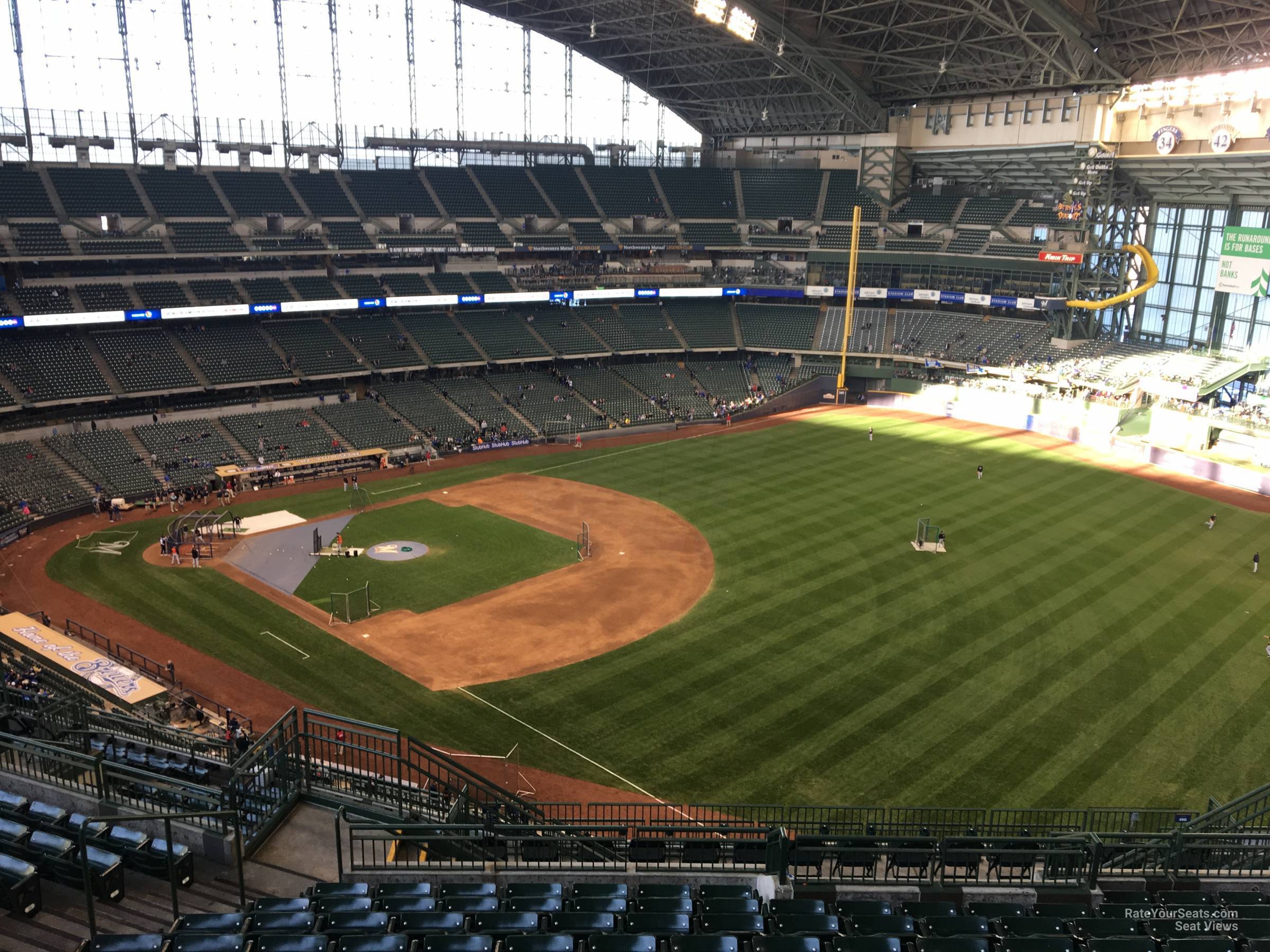 Miller Park Seating Chart With Rows