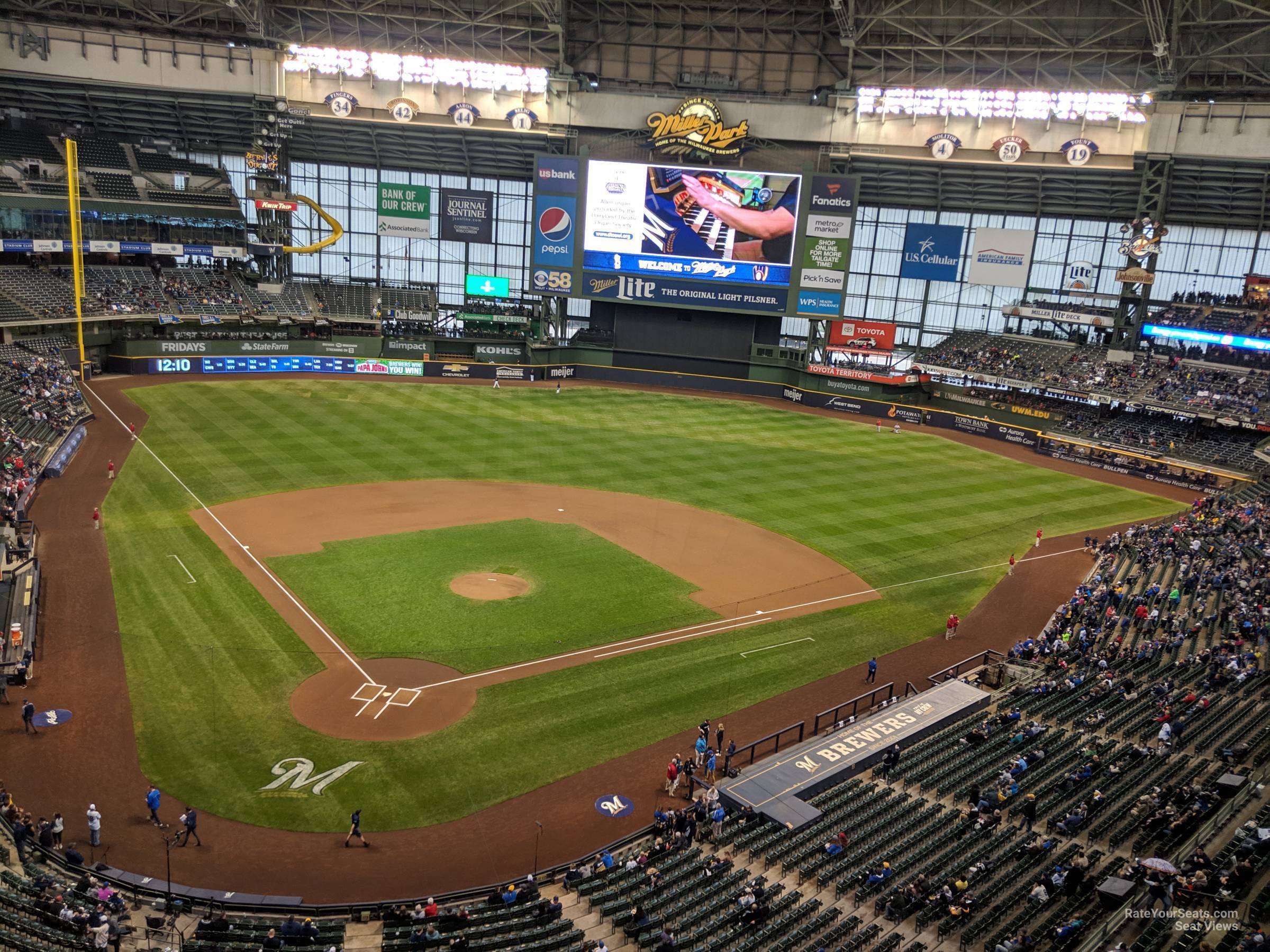 Miller Park Section 420 - RateYourSeats.com