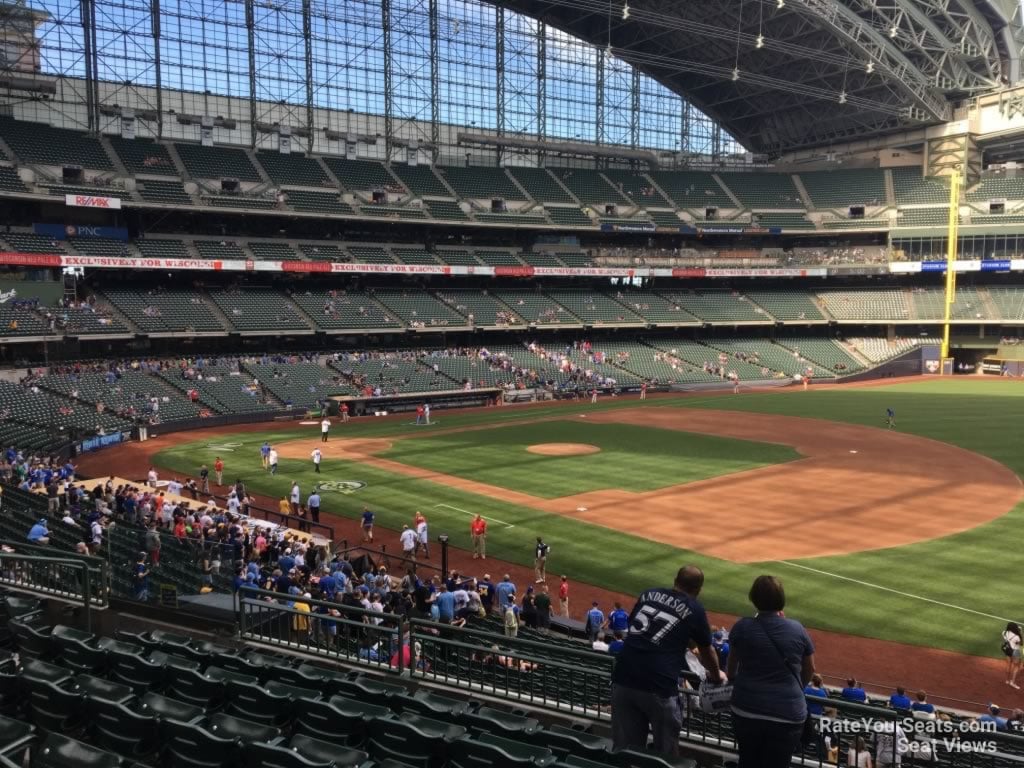 Miller Park Section 210 - RateYourSeats.com