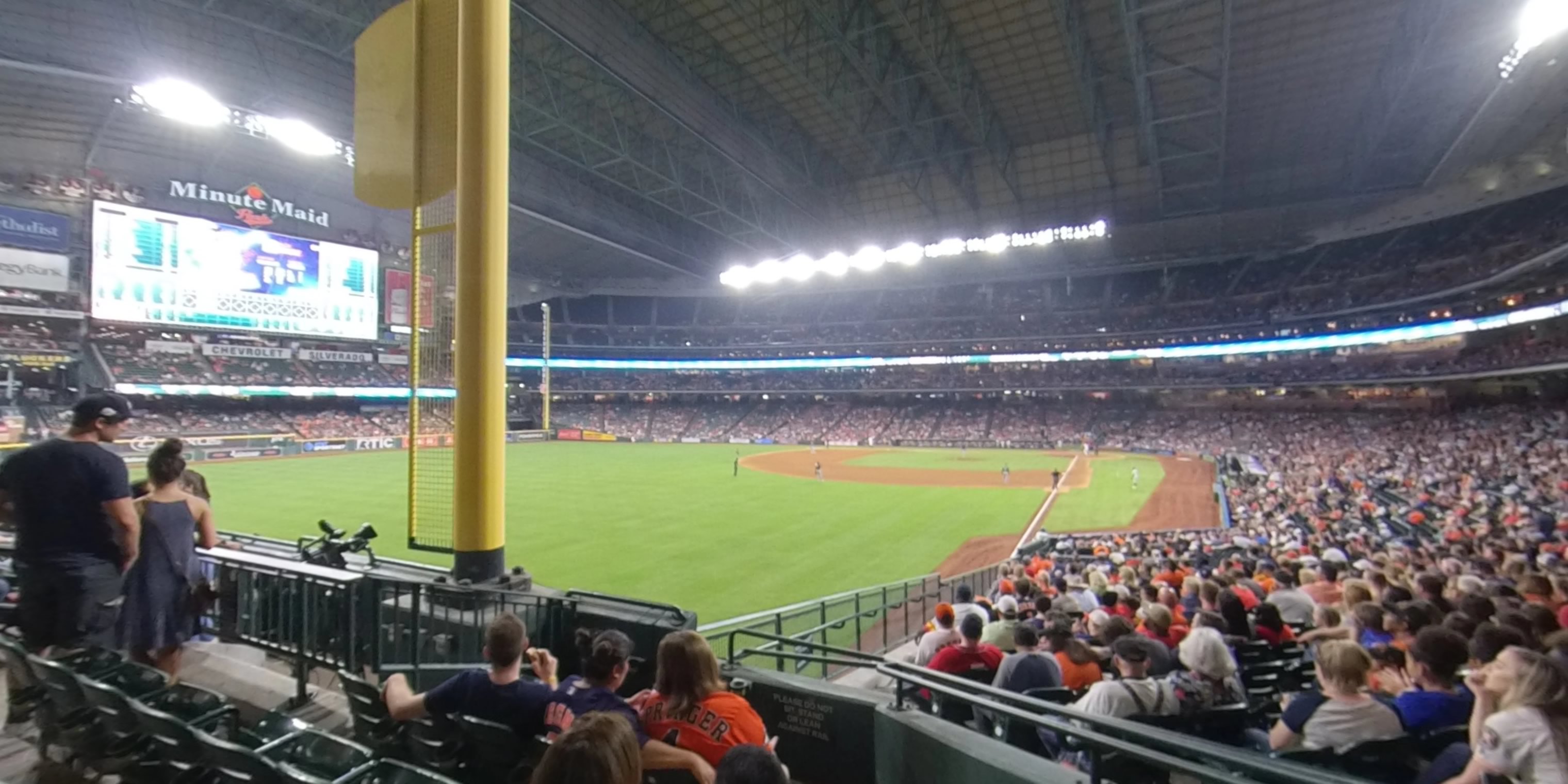 Section 104 at Minute Maid Park 