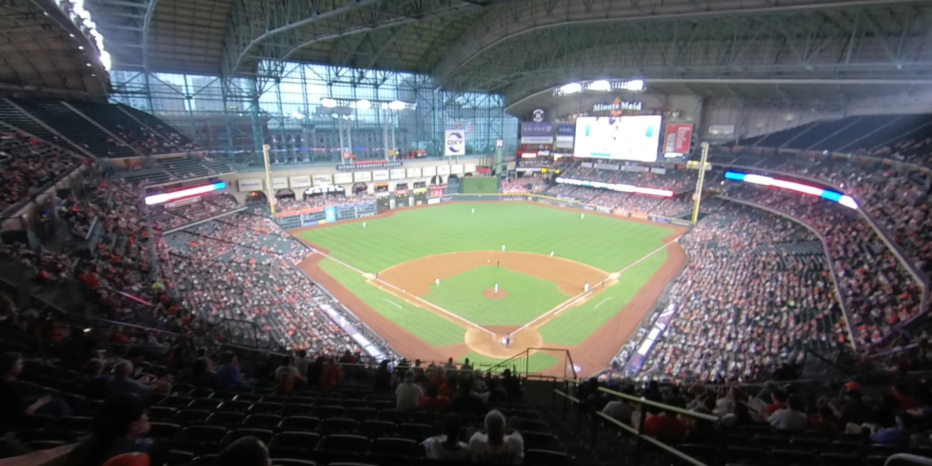Section 418 at Minute Maid Park 